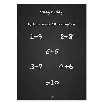 Poster 30x40 Frank & Poppy 10-Kompisar