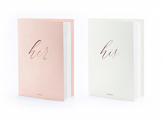 Vow books, mix, 15x11cm
