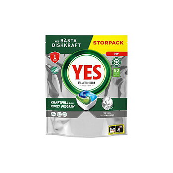 Yes maskindisk platinum 80 tabletter