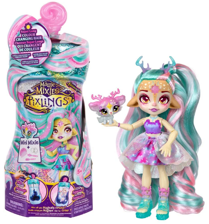 Magic Mixies Pixlings Galaxy Hair Lekset Deerlee