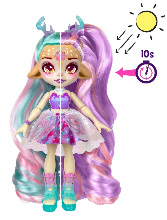 Magic Mixies Pixlings Galaxy Hair Lekset Deerlee - 6