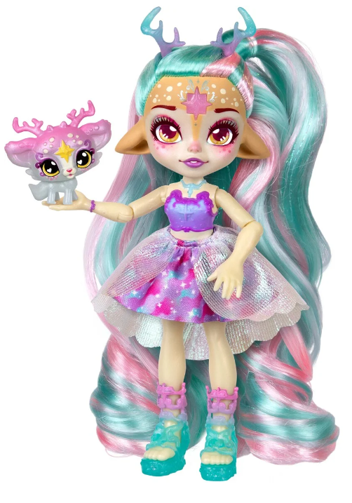 Magic Mixies Pixlings Galaxy Hair Lekset Deerlee - 7