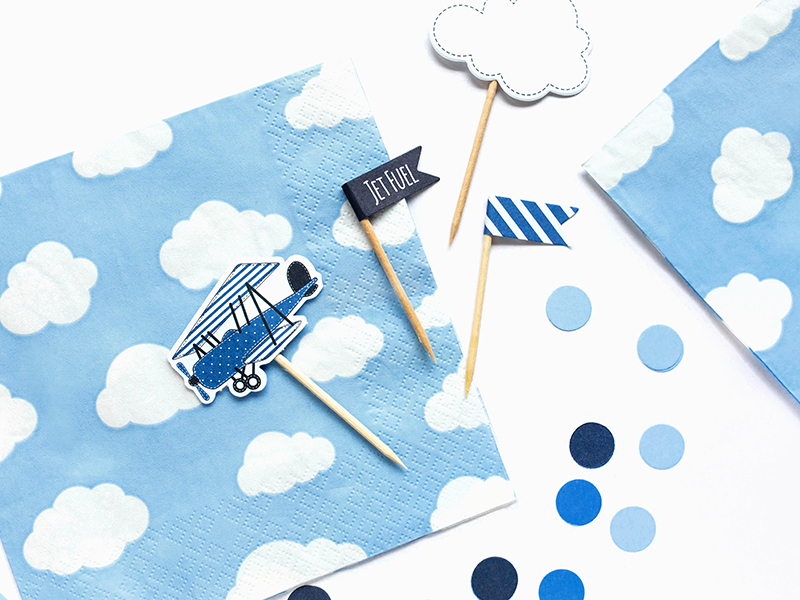 Servetter Little Plane, 33x33cm - 2