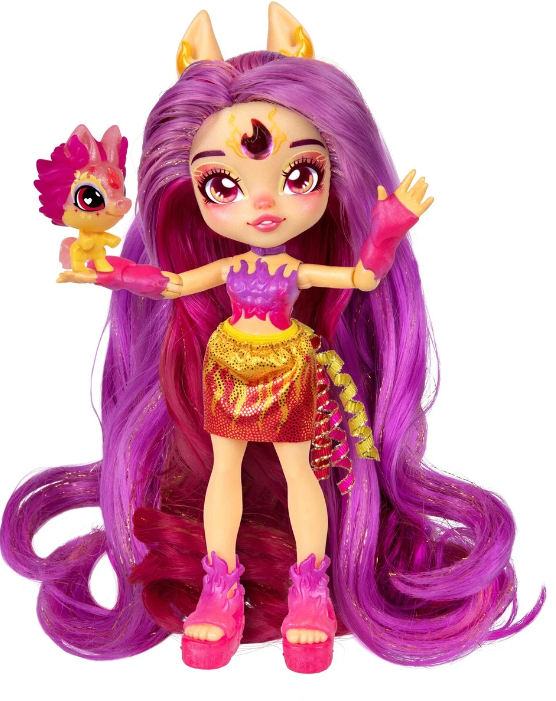 Magic Mixies Pixlings Galaxy Hair Doll Single Pk Pippa - 5