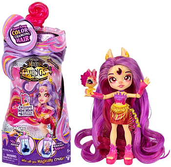 Magic Mixies Pixlings Galaxy Hair Doll Single Pk Pippa