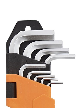 Insexnyckel platt set 9st