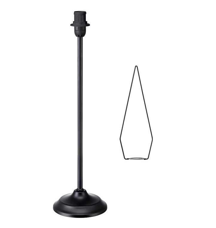 Lampfot Svart