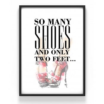 Poster 50x70 Shoes