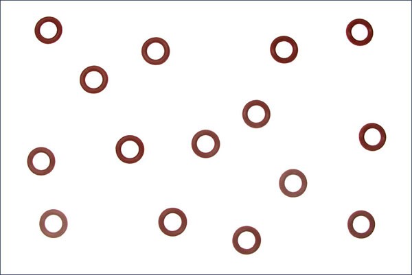 Silicone O-ring (P6/orange) (15)