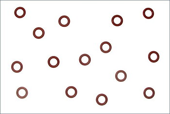 Silicone O-ring (P6/orange) (15)
