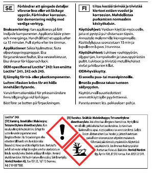 Gänglåsning 5ml 243