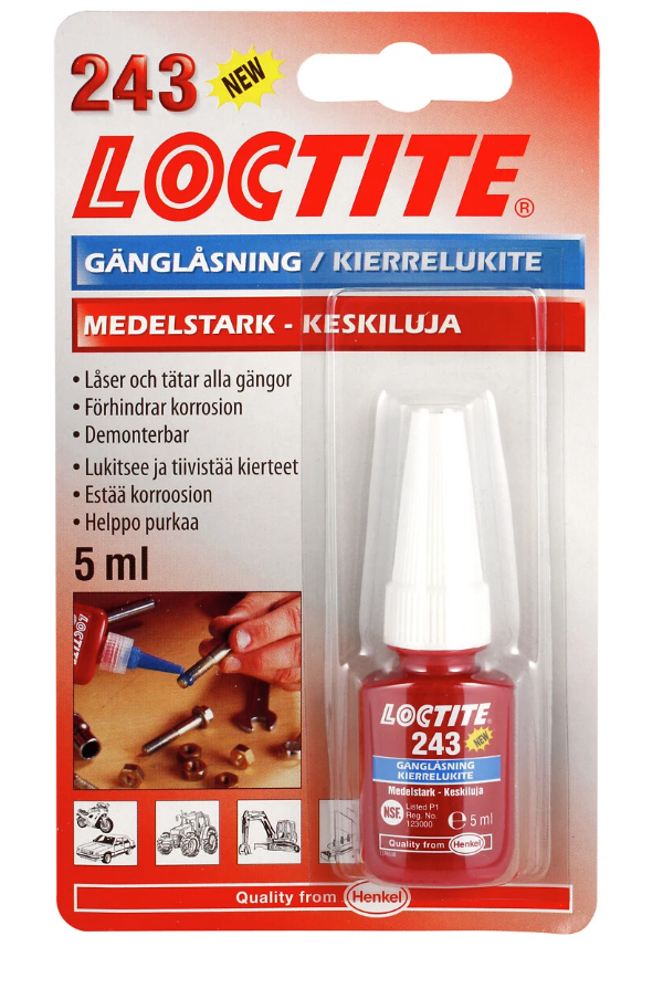 Gänglåsning 5ml 243
