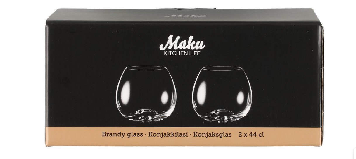 Konjaksglas 44 cl 2 st. - 2