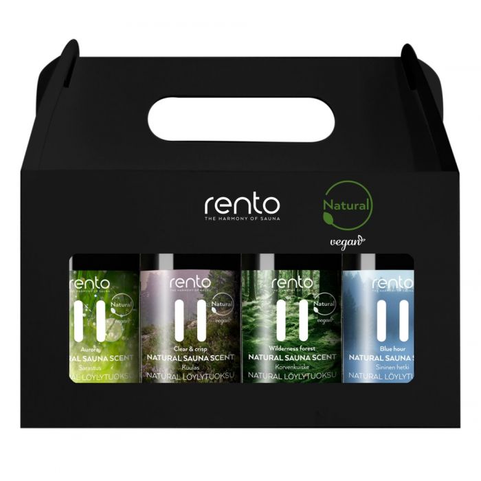 Natural bastudoft i presentförpackning 4 x 100 ml