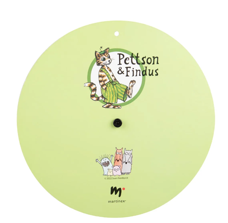 Övningsklocka - Pettson och findus - 2