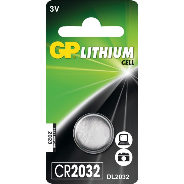 GP Knappcellsbatteri Lithium
