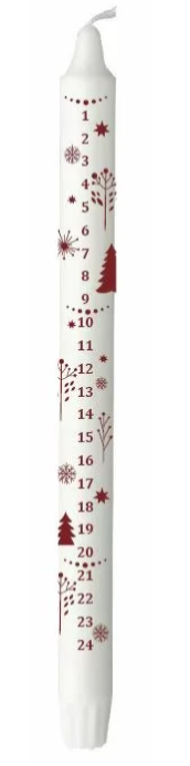 inicio Kalenderljus Adventstid kronljus 22240 mm