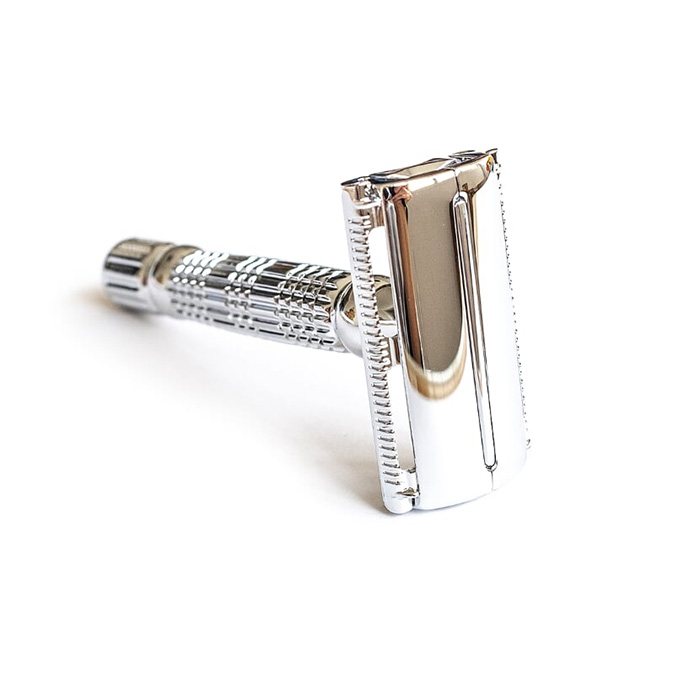 Säkerhetsrakhyvel Twist Butterfly Silver 1 st