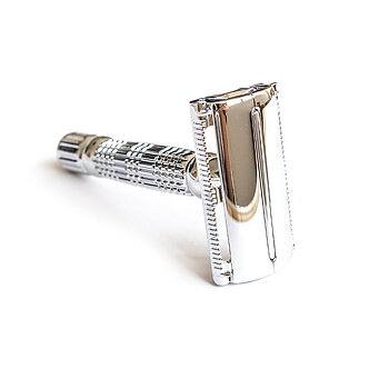 Säkerhetsrakhyvel Twist Butterfly Silver 1 st