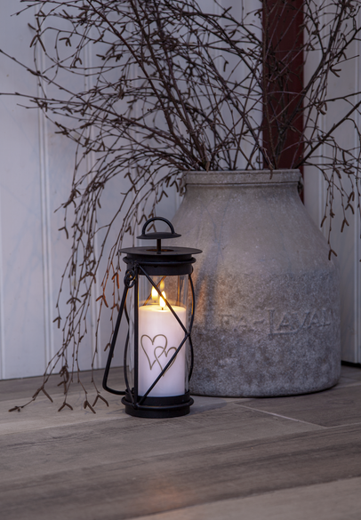 Led Ljus Flame Heart - 4