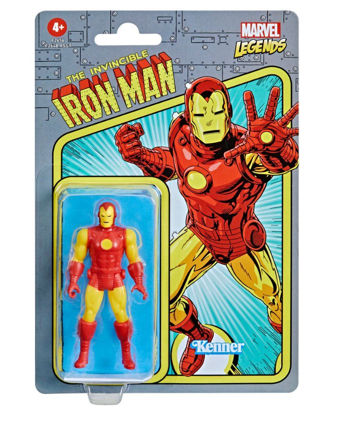 Legends Retro figur Iron Man 9,50 cm - 3