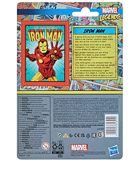 Legends Retro figur Iron Man 9,50 cm