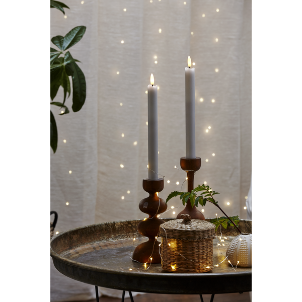 LED Antikljus 2-pack Flamme - 2