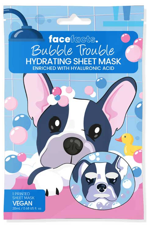 Facefacts Sheetmask Bubbel Trouble 20ml