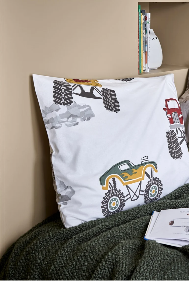 Bäddset i två delar med monstertrucks - 2