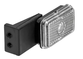 Positionsljus Jokon Vänster 74x45x22,5 Vit Reflex/Gummifäste