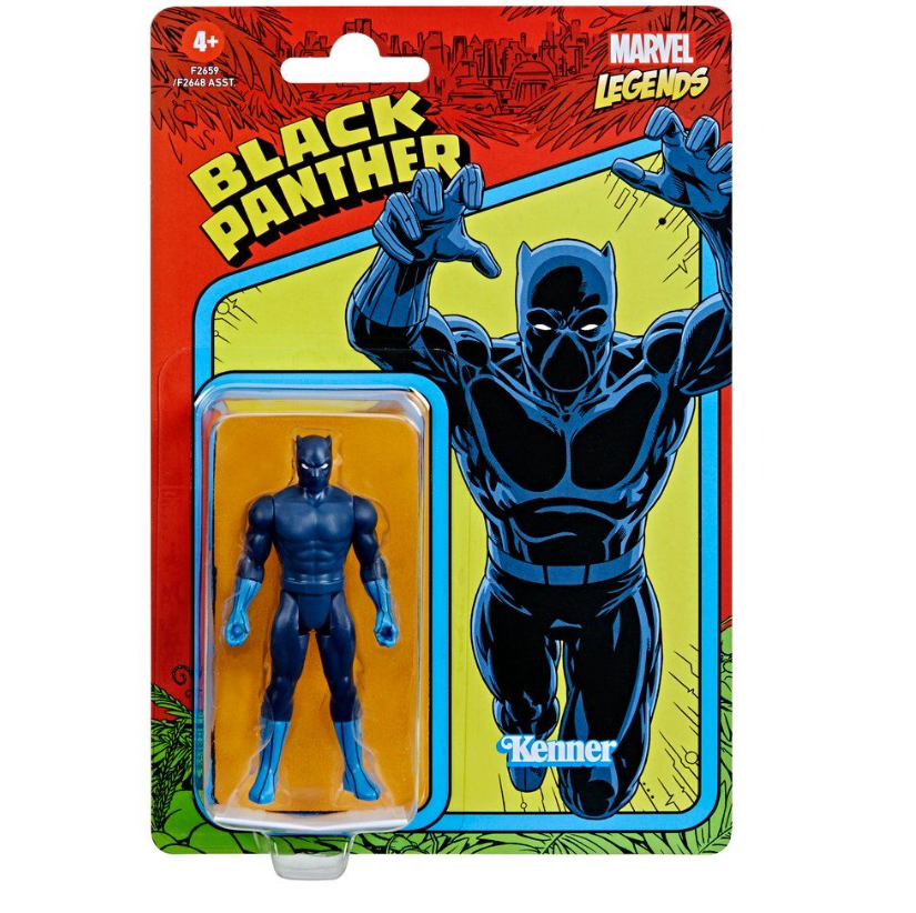 Legends Retro figur Black Panther 9,50 cm - 3