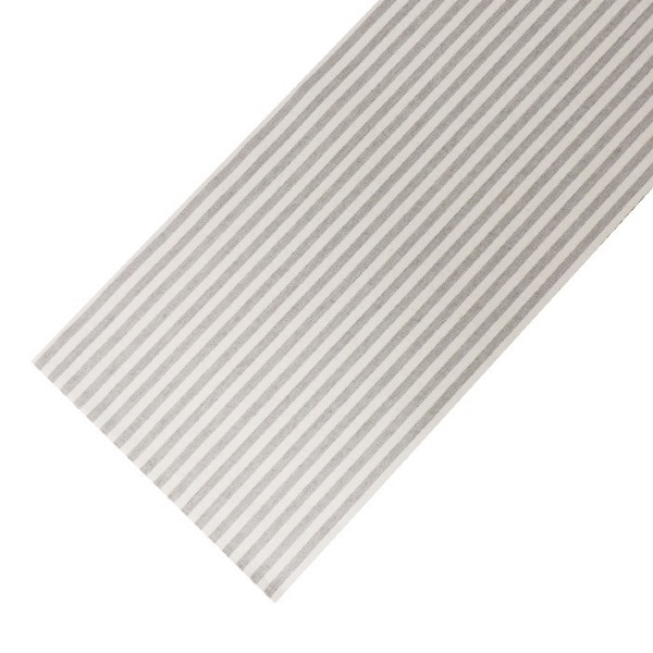 Stripe löpare 35x120 grå