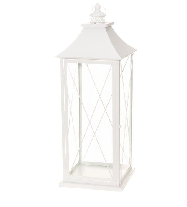 Lykta Paula  Vit 30 x 30 x 85 cm