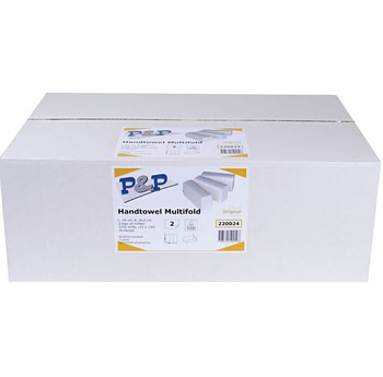 Pappershandduk multifold 24x20, 6cm 3750st