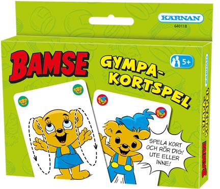 KORTSPEL BAMSE GYMPAKORTSPEL