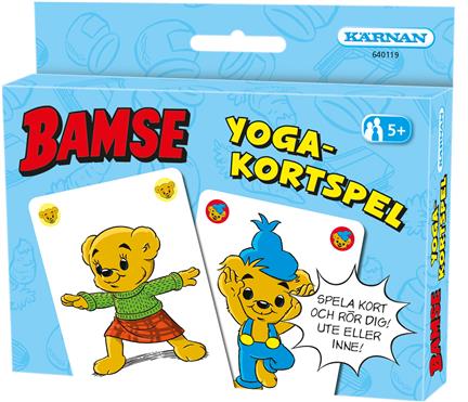 KORTSPEL BAMSE YOGAKORTSPELETEL