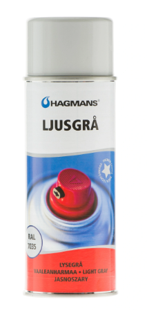 Sprayfärg Ljusgrå Ral 7035 400ml