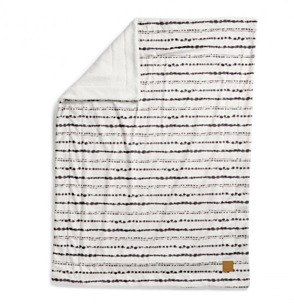 Elodie Pearl Velvet Blanket Tidemark Drops