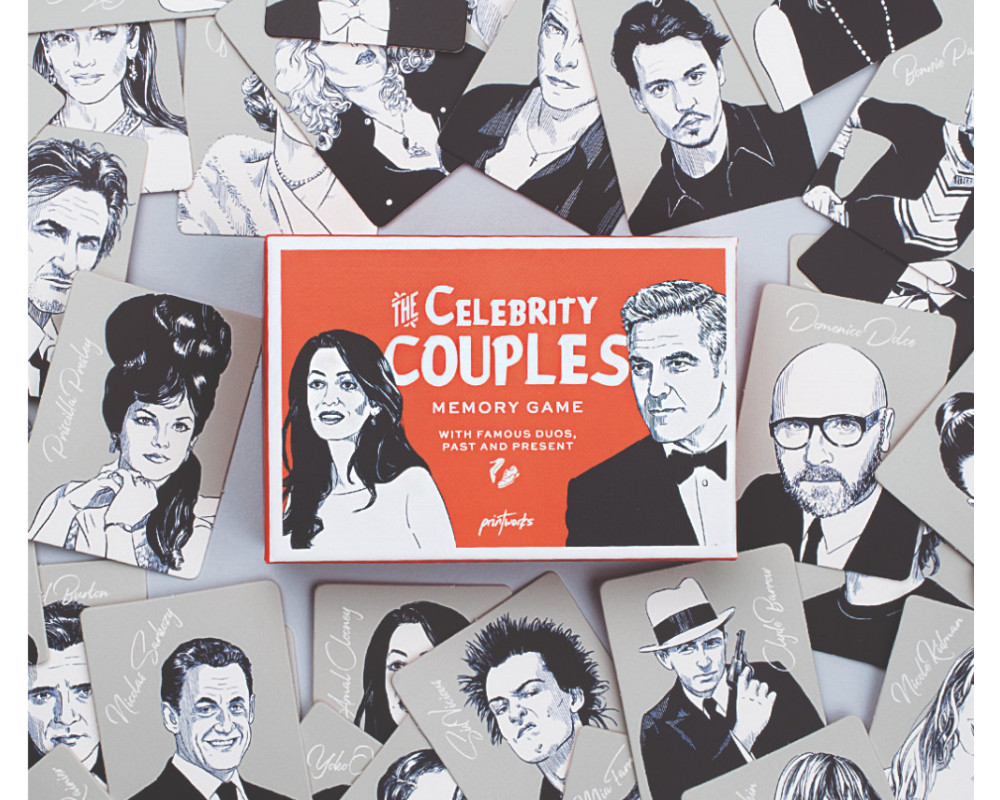 Memo spel Celebrity Couples - 2