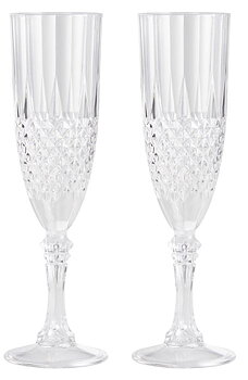 Picknick champagne glas  2-pack