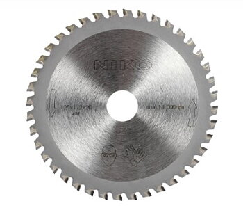 Sågklinga 125x1,2 40T Metall