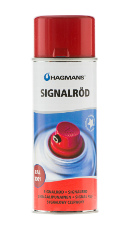 Sprayfärg Signalröd Ral 3001 400ml