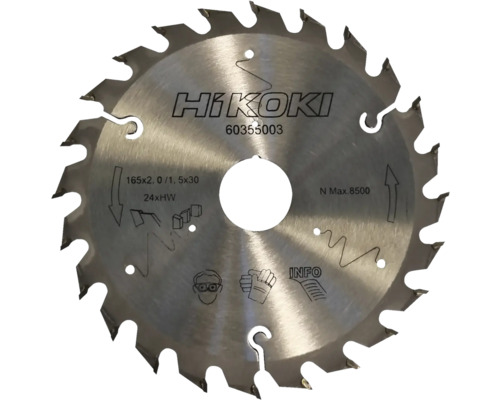 Sågklinga 165x2,0 24T 30mm Hål