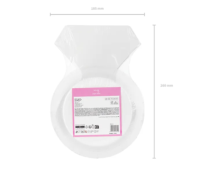 Papperstallrikar Ring 6-pack - 3