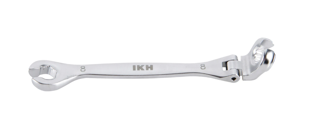 Öppen ringnyckel 8mm ledbar