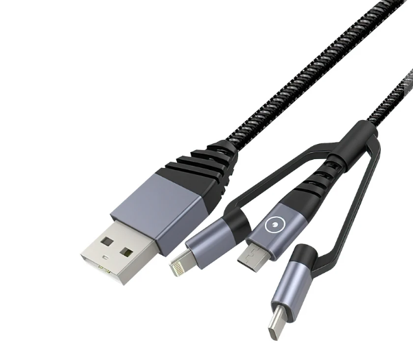 Laddare kabel multi 1,2meter 3-1