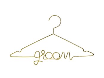 Galge Groom, guld, 45x27cm