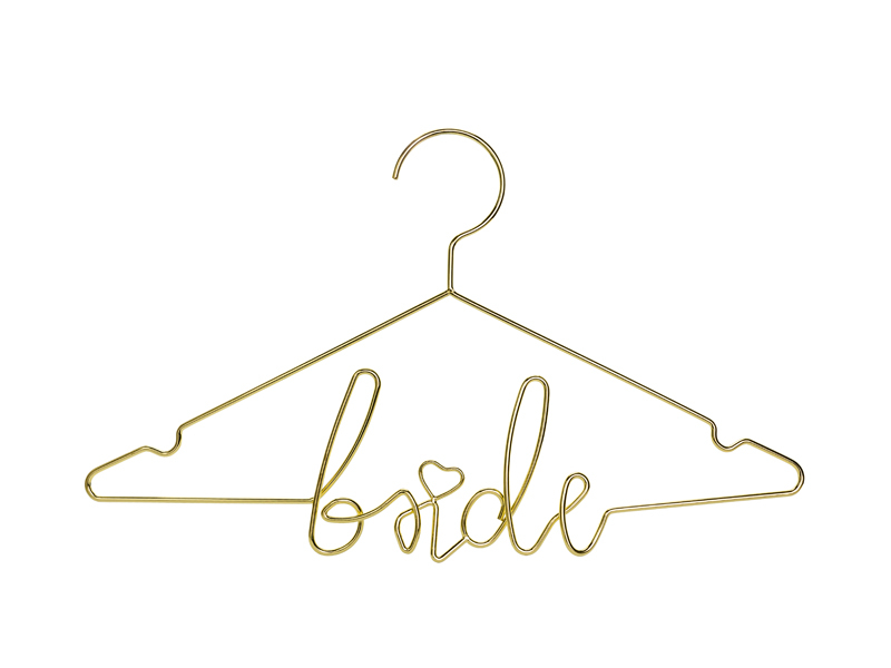 Galge Bride, guld, 45x27cm