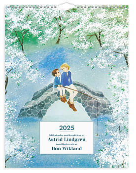 Väggkalender 2025 Ilon Wikland