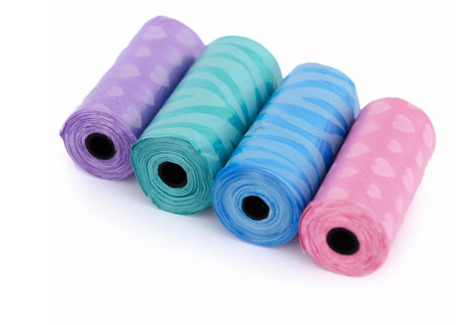 Dogman Bajspåsar mini 4x20p Flerfärgad - 2